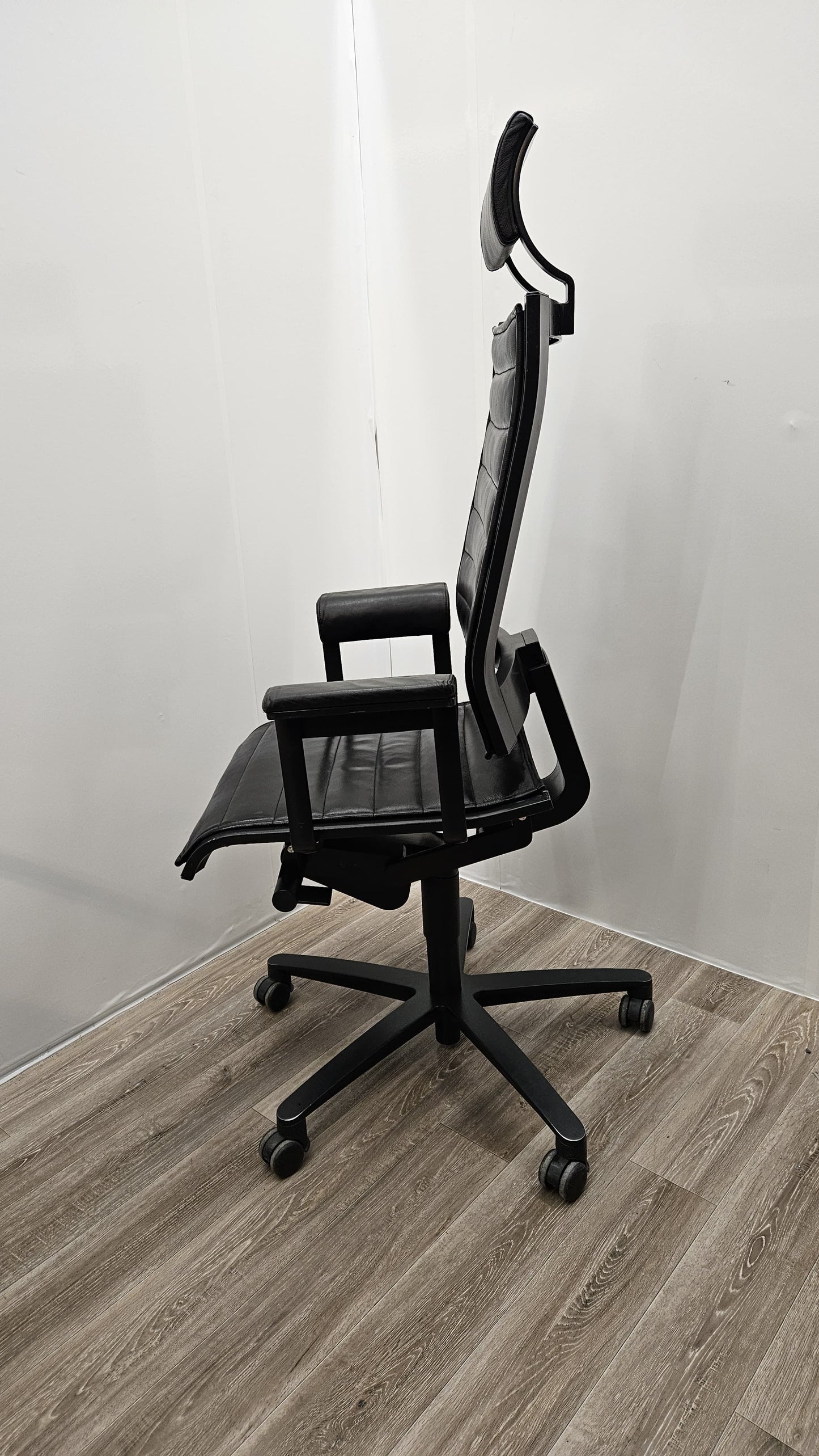 Ergonomisk design stol i skinn