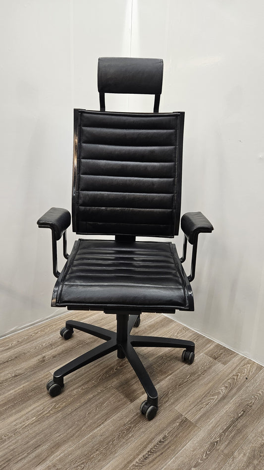 Ergonomisk design stol i skinn